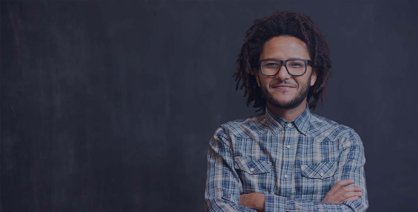 Man Standing with Arms Crossed Man Standing with Arms Crossed